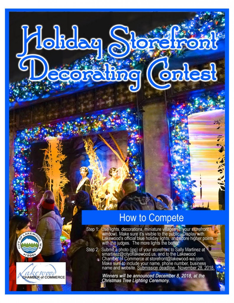 Holiday Store Front Decorating Contest 2018